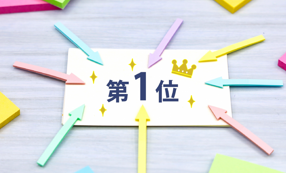 お客様に愛されて顧客満足度ランキングNo.1